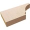 Ekena Millwork 2in. W x 6in. H x 12in. L Moab Woodgrain TimberThane Rafter Tail, Primed Tan RFTUR02X06X12MOARCPR - alternate 3